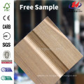 JHK-000 Gran venta Groove Modelo Alemania Hospital FSC Certificado Natural Sapele Veneer MDF puerta de la piel